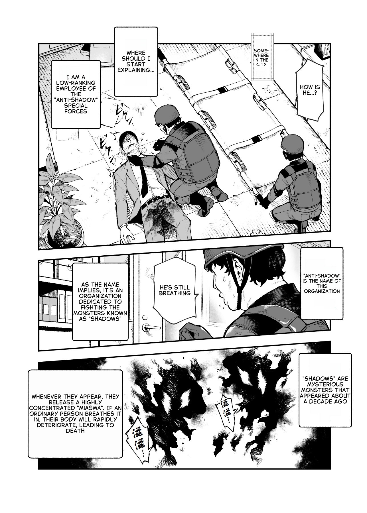 Hentai Manga Comic-Daily Life of a Low-Ranking Male Staff Member in the Anti-Shadow Special Forces EX1-Read-5